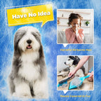 grooming glove for gentle fur removal from cats & dogs