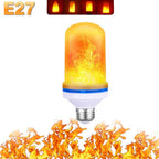 LED FLAME LIGHT PARTY LAMP - 4 MODES SIMULATION FIRE