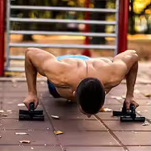 Up Bars - Ergonomic push-up handles for joint-friendly training