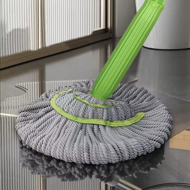Quick-drying dual mop | No wringing. No stress.