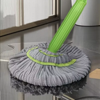 Quick-drying dual mop | No wringing. No stress.