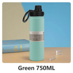 Insulated Stainless Steel Water Bottle with Phone Holder – 750ml