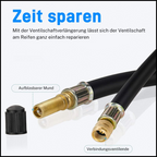 Flexible tire valve extensions | Universal fit, effortless access