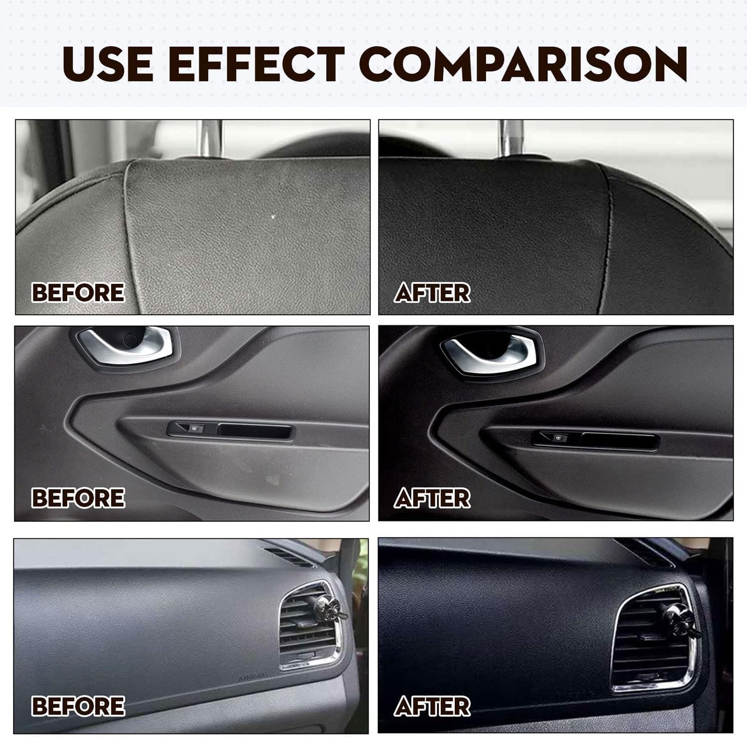 Plastic parts Crystalline coating | Restore faded parts in seconds