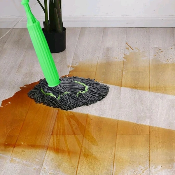 Quick-drying dual mop | No wringing. No stress.