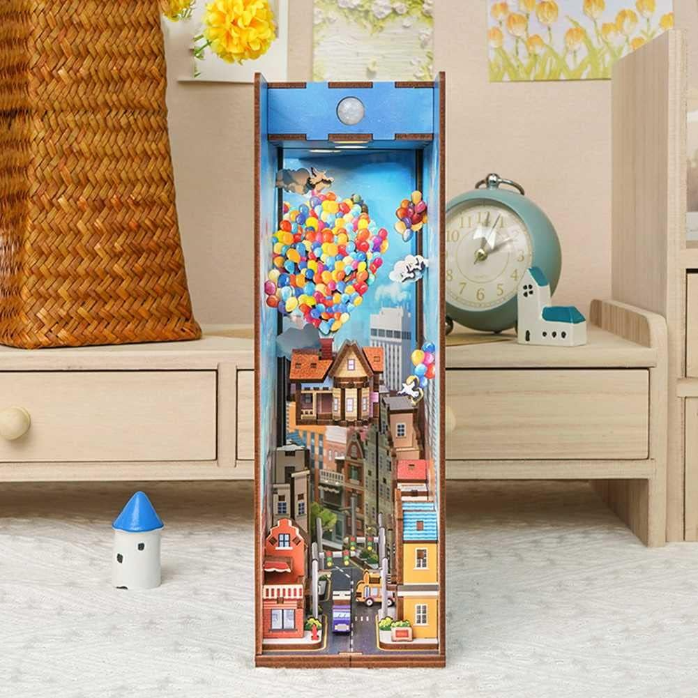 3D-Wood Puzzle DIY-Book Corner Kit