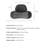 Electric Head and Neck Massager Cervical Pillow