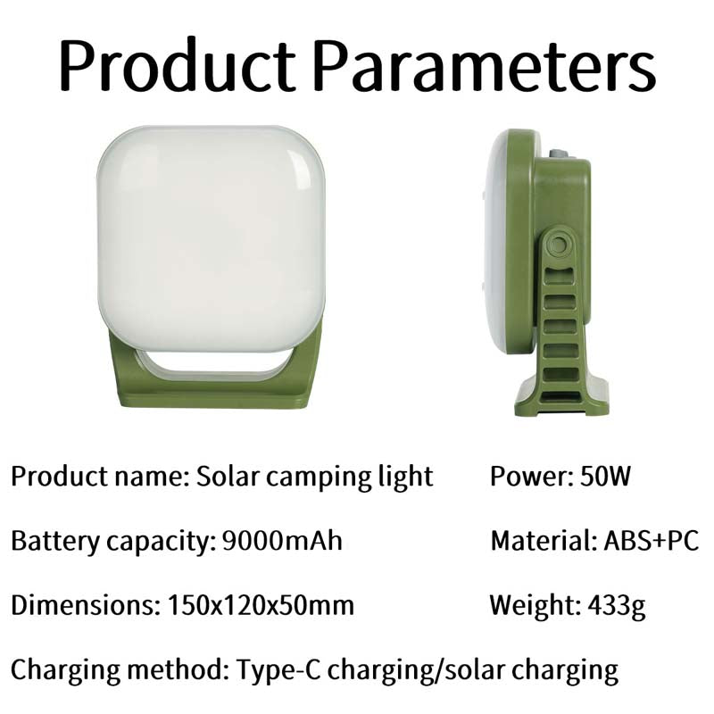 Rechargeable LED Camping Lamp with Magnets