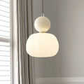 Art Deco Pendant Lamp in Cream Shade – Style and Sophistication