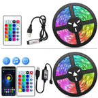 RGB LED Strip with USB Connection - Color Changing Light for Ambient and TV Backlighting