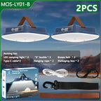 Rechargeable LED Camping Lamp with Magnets