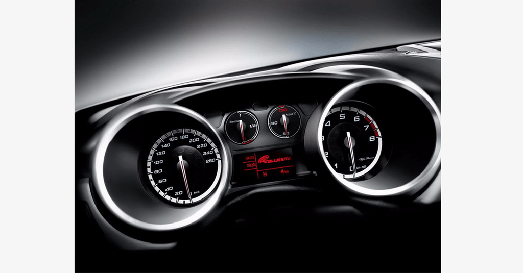 Stylish Car Racing Design LED Digital Men's Watch
