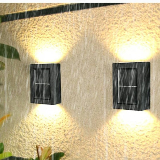 Solar Outdoor Lamp LED IP65 Waterproof Black
