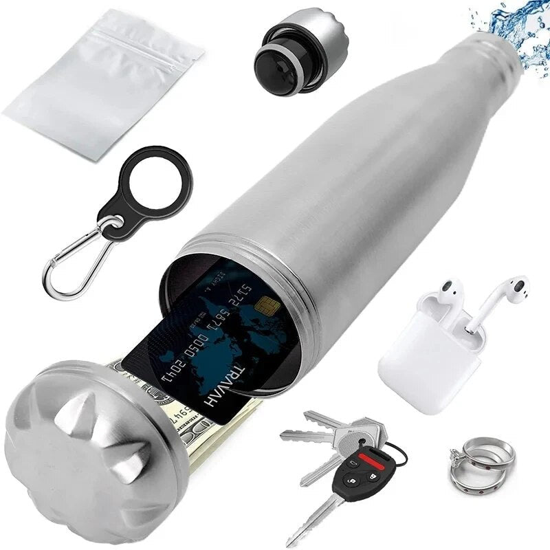 SafeFlask - Your water bottle - Safety at your fingertips!