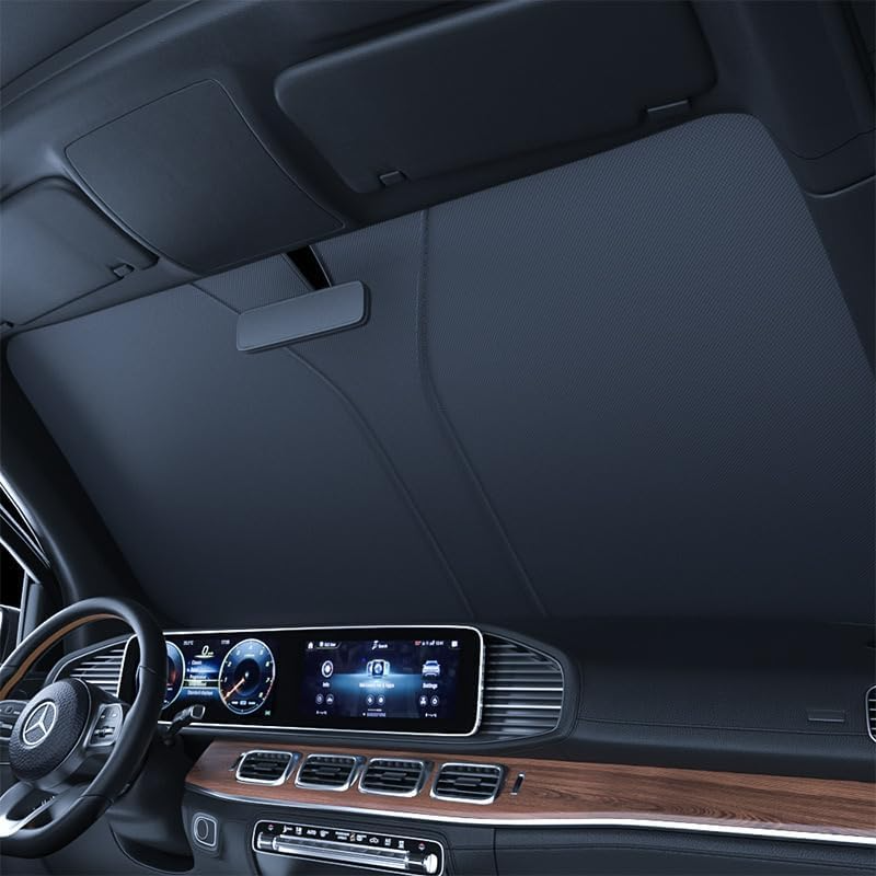 Laser-reflective windshield | Sleek design, quick setup, compact folding