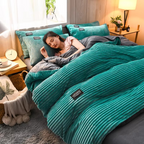 Velvet Fleece Blanket Cover for Ultimate Comfort – Soft, Warm, and Cozy Bedding Solution