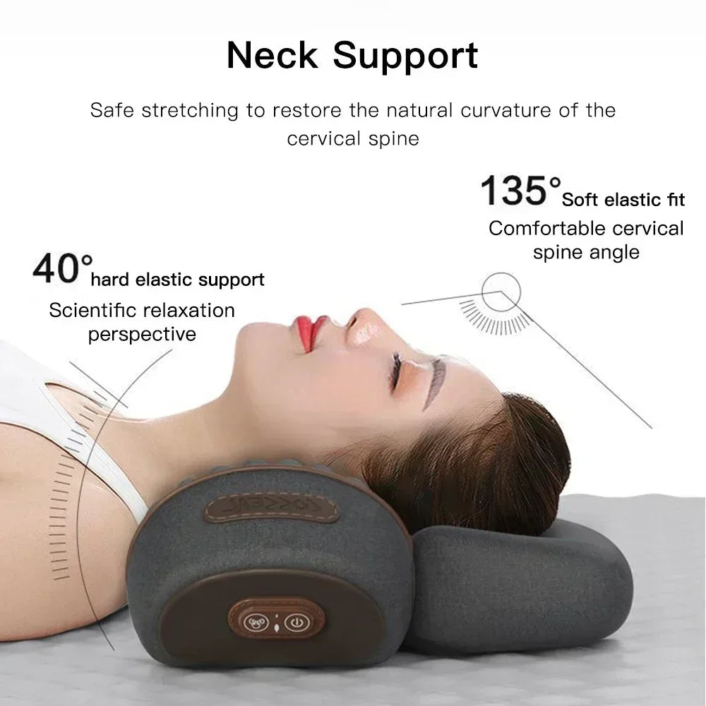 Electric Head and Neck Massager Cervical Pillow