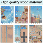 3D-Wood Puzzle DIY-Book Corner Kit