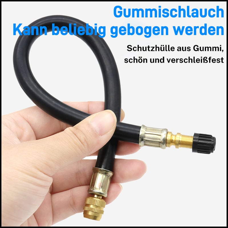 Flexible tire valve extensions | Universal fit, effortless access