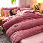 Velvet Fleece Blanket Cover for Ultimate Comfort – Soft, Warm, and Cozy Bedding Solution