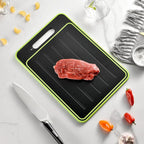 4-in-1 Cutting Board with Thawing Tray and Sharpener