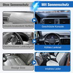 Laser-reflective windshield | Sleek design, quick setup, compact folding