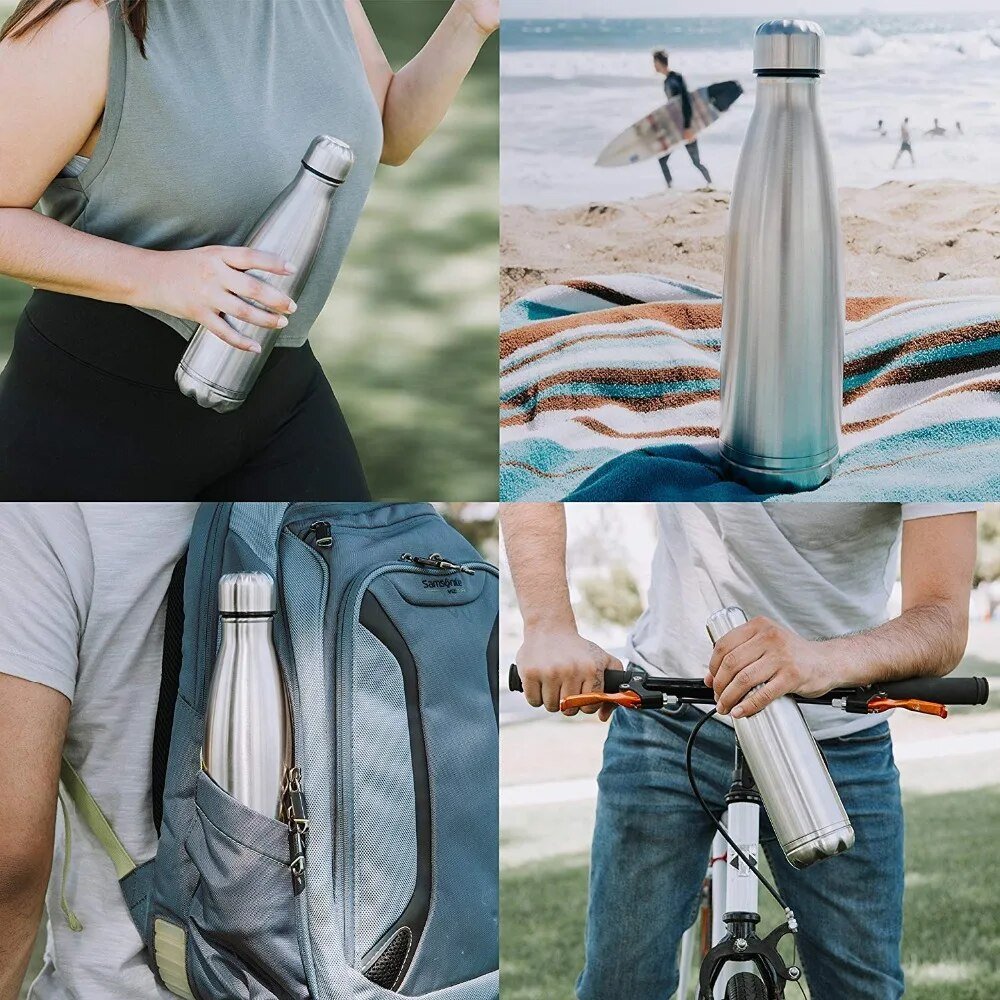 SafeFlask - Your water bottle - Safety at your fingertips!