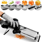 Adjustable Stainless Steel Mandoline Slicer – Durable Kitchen Essential