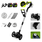 Cordless Weed Eater with Battery, Charger and Adjustable Head