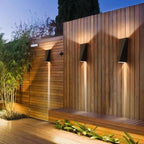 RayLume Modern Weatherproof Outdoor LED Wall Light