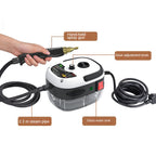 2500W HIGH PRESSURE STEAM CLEANER - 6 SETTINGS FOR HOME & KITCHEN