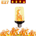 LED FLAME LIGHT PARTY LAMP - 4 MODES SIMULATION FIRE