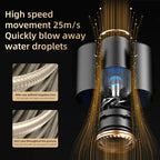 High-performance hair dryer 2400W with cold and warm air function - Ion technology