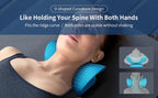 Neck and Shoulder Stretch – Cervical Traction Pillow for Spinal Alignment and Massage
