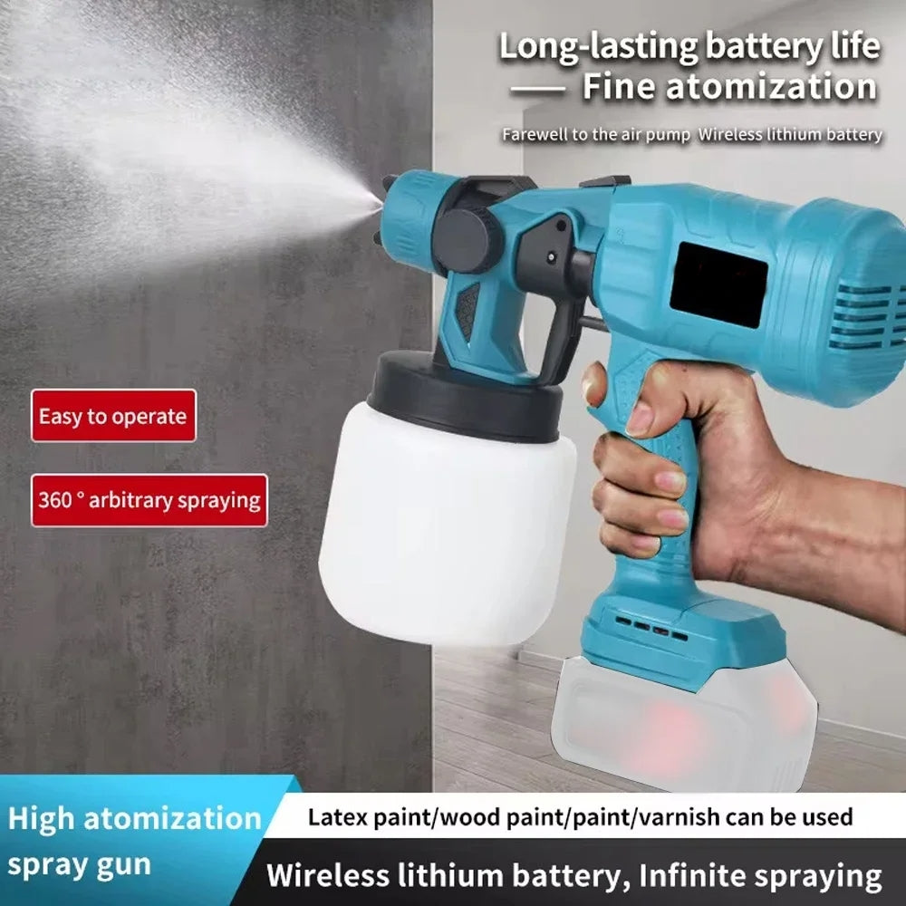 Cordless High Power DIY All Surface Paint Sprayer