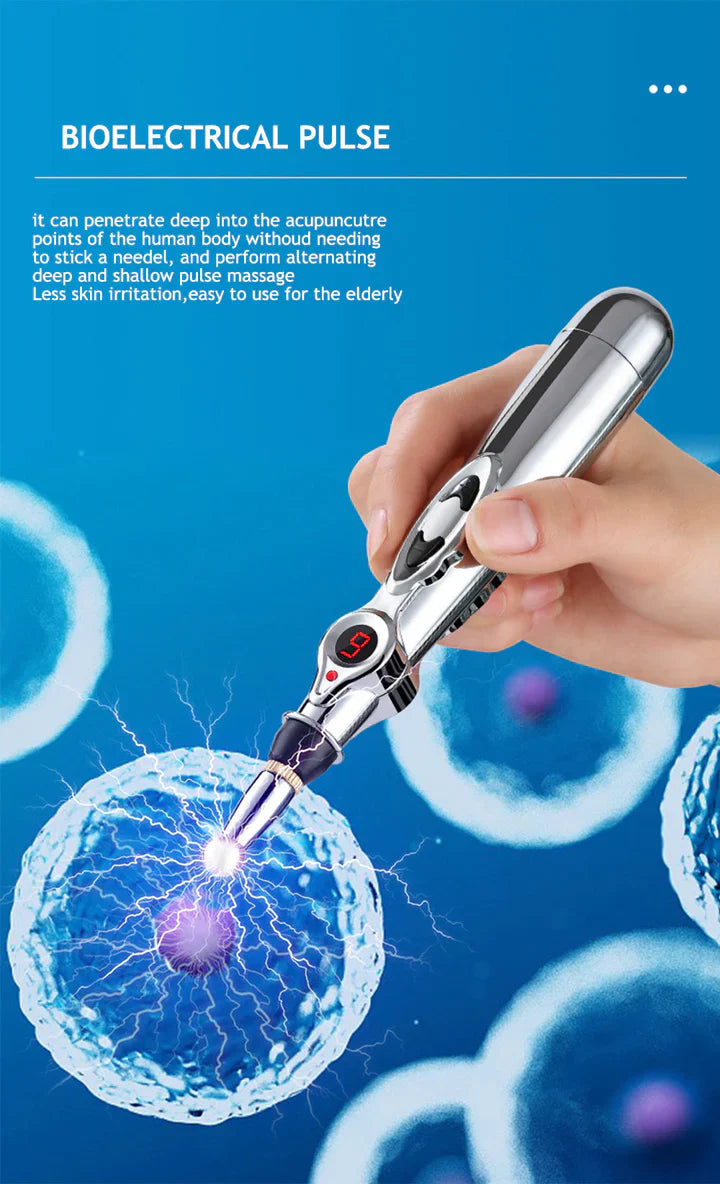 Electronic Acupuncture Pen | Meridian Massage Device for Pain Relief