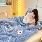 Luxury blanket and cushion set for ultimate comfort