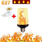 LED FLAME LIGHT PARTY LAMP - 4 MODES SIMULATION FIRE