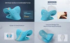 Neck and Shoulder Stretch – Cervical Traction Pillow for Spinal Alignment and Massage