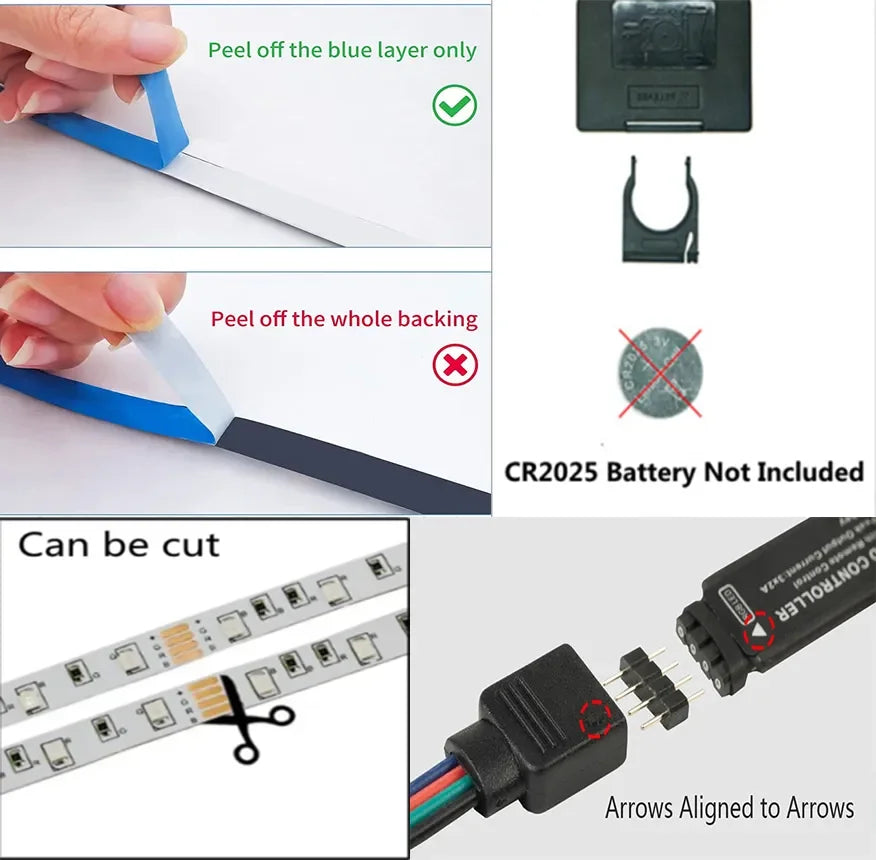 RGB LED Strip for Room and TV