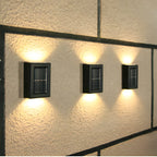 Solar Outdoor Lamp LED IP65 Waterproof Black