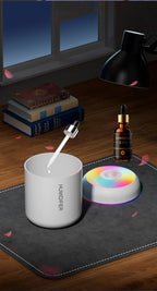 MINI AIR HUMIDIFIER WITH AROMATHERAPY - USB POWERED - PERFECT FOR CAR AND BEDROOM