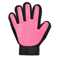 grooming glove for gentle fur removal from cats & dogs
