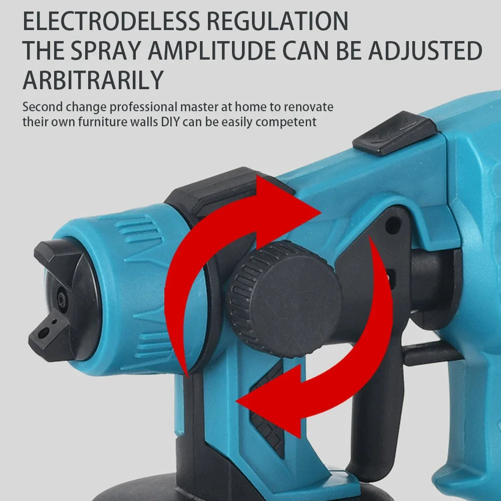 Cordless High Power DIY All Surface Paint Sprayer