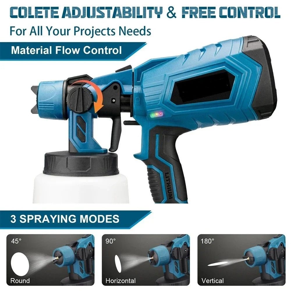 Cordless High Power DIY All Surface Paint Sprayer