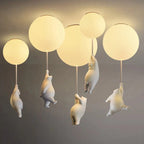 Hanging Bears Balloon Lamp