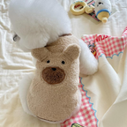 Wintry warm pet sweater