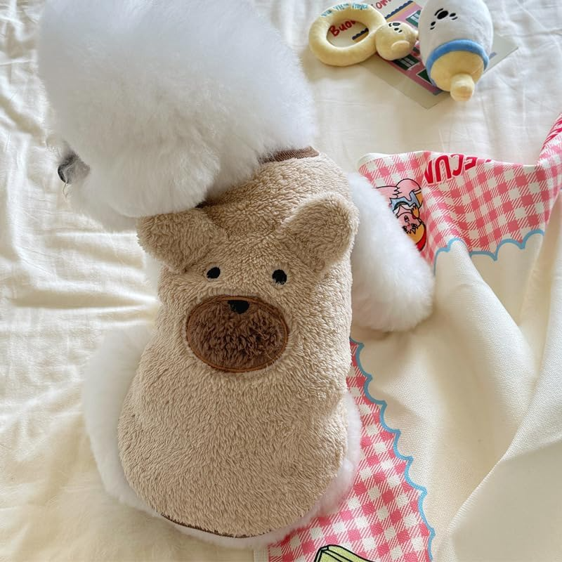Wintry warm pet sweater
