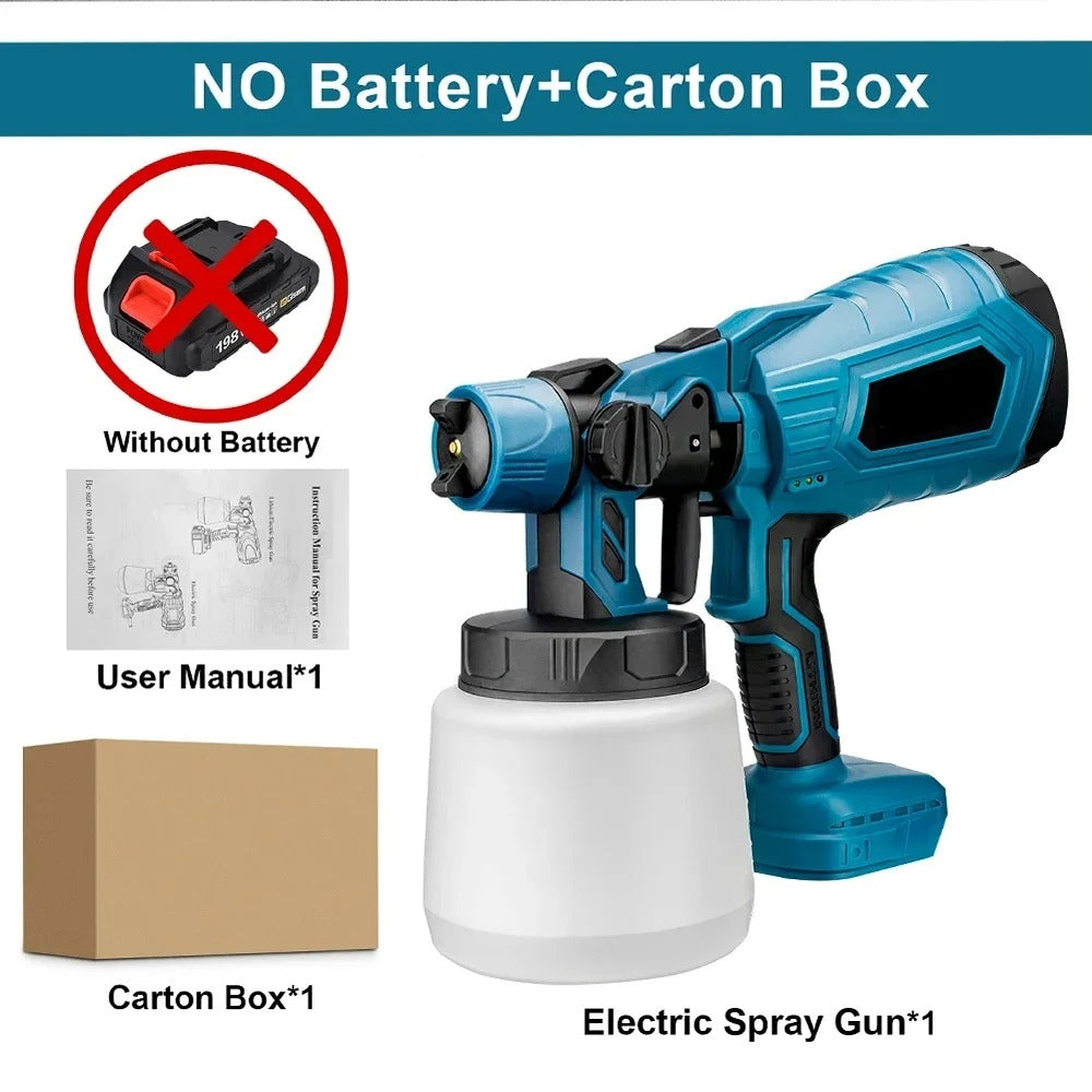 Cordless High Power DIY All Surface Paint Sprayer