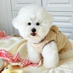 Wintry warm pet sweater
